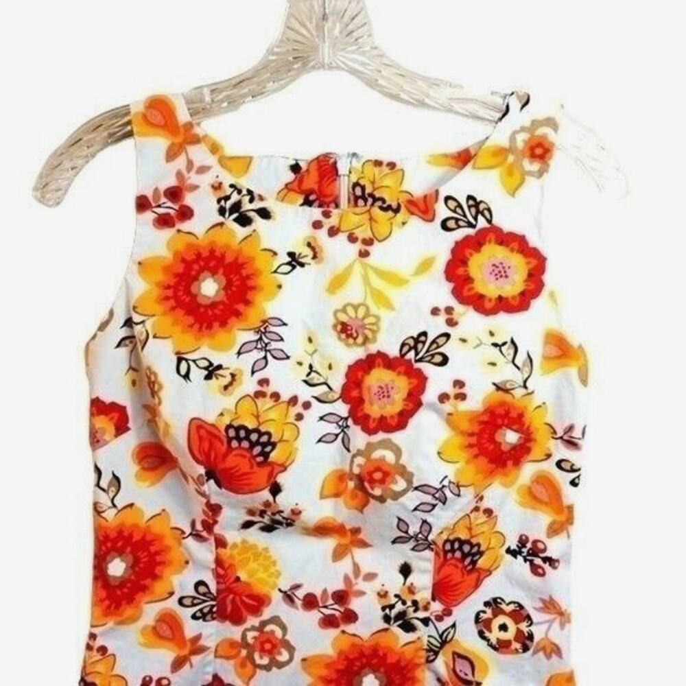 Hanna Andersson Summer Floral Sheath Dress 8